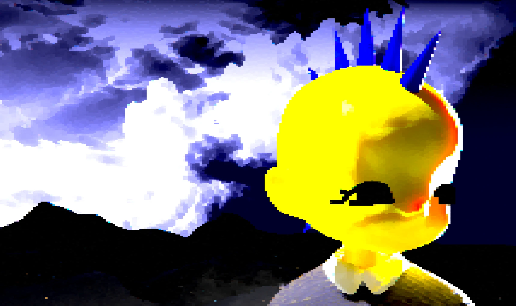 sugz under a stormy sky